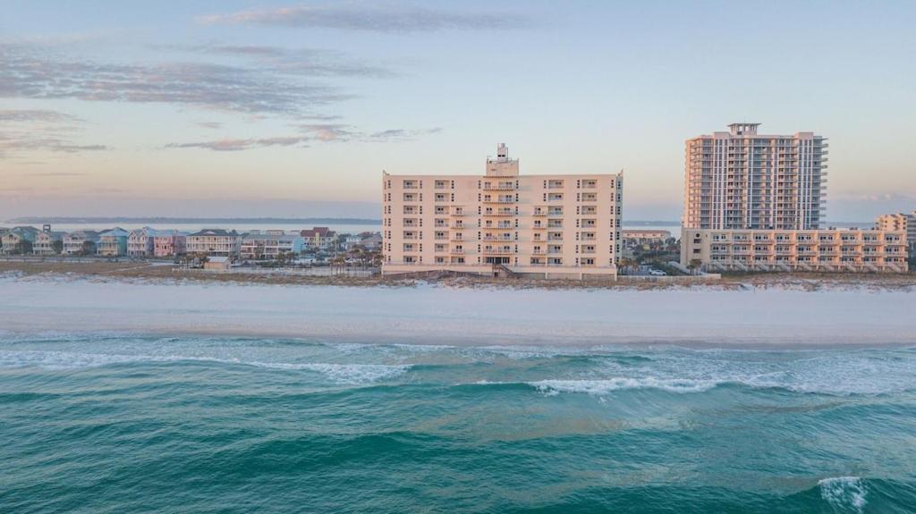 Ocean Front Penthouse Suite Panoramic Views Of Gulf,Pensacola Beach,Pier, & Bay Dış mekan fotoğraf