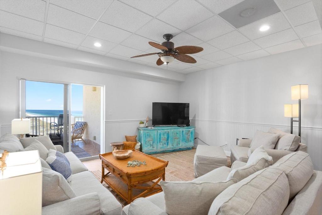 Ocean Front Penthouse Suite Panoramic Views Of Gulf,Pensacola Beach,Pier, & Bay Dış mekan fotoğraf