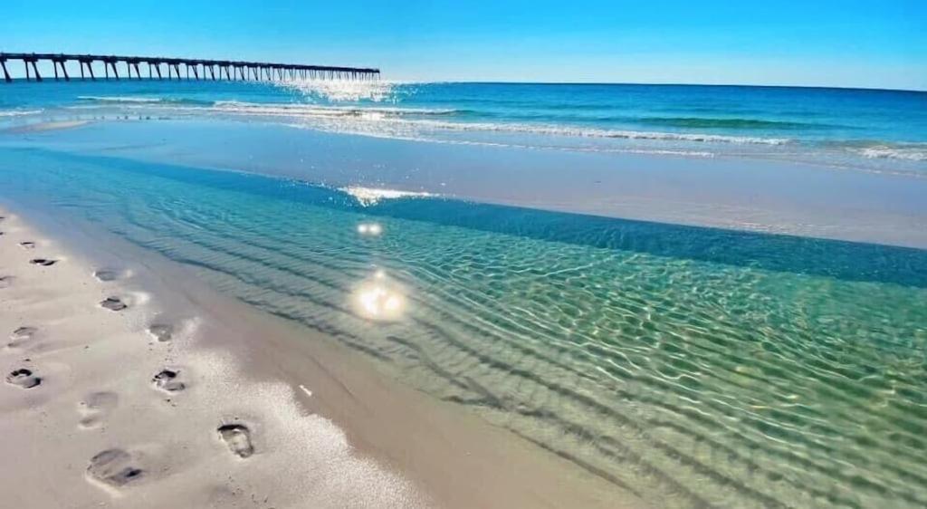 Ocean Front Penthouse Suite Panoramic Views Of Gulf,Pensacola Beach,Pier, & Bay Dış mekan fotoğraf