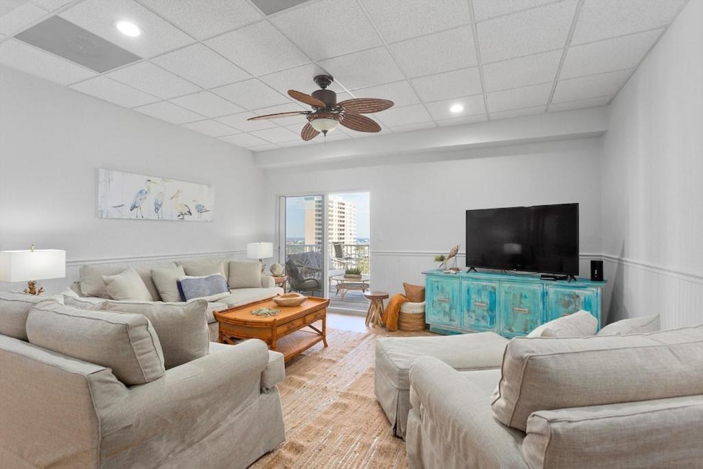 Ocean Front Penthouse Suite Panoramic Views Of Gulf,Pensacola Beach,Pier, & Bay Dış mekan fotoğraf
