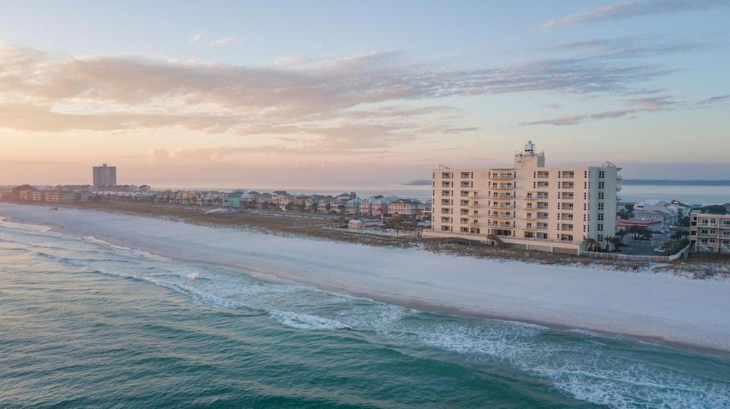 Ocean Front Penthouse Suite Panoramic Views Of Gulf,Pensacola Beach,Pier, & Bay Dış mekan fotoğraf